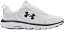 アンダーアーマー メンズ ランニングシューズ Under Armour Men's Charged Assert 9 Running Shoes - White/Black