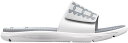 アンダーアーマー メンズ サンダル Under Armour Men's Mercenary Slides - White/Grey