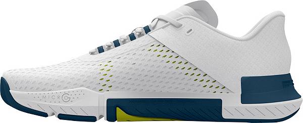 アンダーアーマー メンズ トレーニングシューズ Under Armour Men's TriBase Reign 4 Training Shoes - White/Wham/White