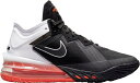 iCL Y obV Nike LeBron 18 Low Basketball Shoes - Black/White/Crimson