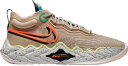 iCL Y obV Nike Air Zoom G.T. Run Basketball Shoes - Tan/Blue/Green