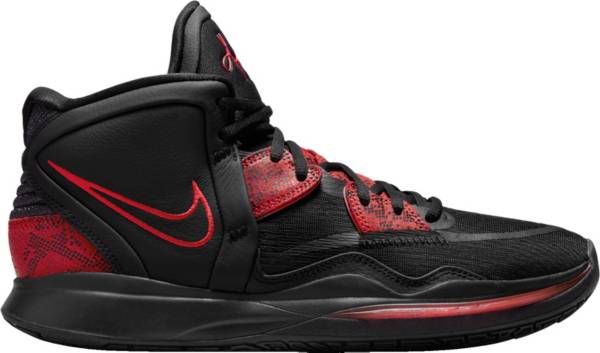 ナイキ メンズ バッシュ Nike Kyrie Infinity Basketball Shoes - Black/Red/Grey
