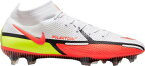 ナイキ メンズ ファントム GT2 サッカー スパイク Nike Phantom GT2 Elite Dynamic Fit FG Soccer Cleats - White/Red