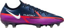 ナイキ メンズ ファントム GT2 サッカー スパイク Nike Phantom GT2 Elite FG Soccer Cleats - Navy/Purpl...
