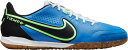 iCL Y eBG|WFh9 TbJ[ ChAV[Y Nike Tiempo Legend 9 Academy Indoor Soccer Shoes - Blue/Green