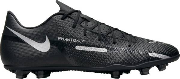 ナイキ メンズ ファントム GT2 サッカー スパイク Nike Phantom GT2 Club FG Soccer Cleats - Black/Silver