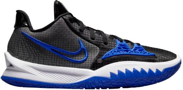 ナイキ メンズ バッシュ Nike Kyrie Low 4 Basketball Shoes - Black/White/Game Royal