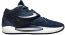 iCL Y obV Nike KD14 Basketball Shoes - College Navy/White/Black