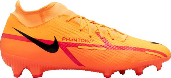 ナイキ メンズ ファントム GT2 サッカー スパイク Nike Phantom GT2 Academy Dynamic Fit FG Soccer Cleats - Orange/Black