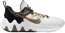 iCL Y obV Nike Giannis Immortality Basketball Shoes - White/Gold/Black