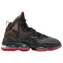 iCL Y obV Nike LeBron XIX - Black/Black/University Red