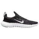 ナイキ メンズ ランニングシューズ Nike Free Run 5.0 '21 - Black/White/Dark Smoke Grey