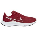 ナイキ メンズ ランニングシューズ Nike Air Zoom Pegasus 38 - Team Crimson/White