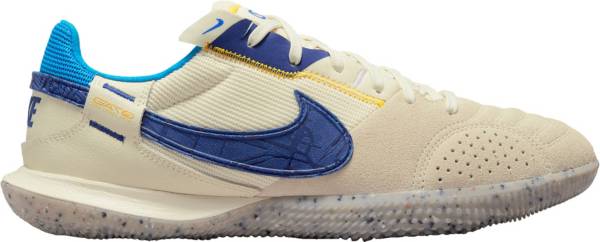 ナイキ メンズ サッカー インドアシューズ Nike Men 039 s Streetgato Indoor Soccer Shoes - White/Blue