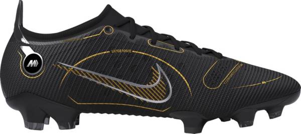 ナイキ メンズ マーキュリアル ヴェイパー14 サッカー スパイク Nike Mercurial Vapor 14 Elite FG Soccer Cleats - Black/Gold