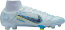 iCL Y }[LA X[p[tC8 TbJ[ XpCN Nike Mercurial Superfly 8 Elite FG Soccer Cleats - Grey/Blue