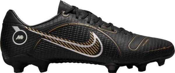 ナイキ メンズ マーキュリアル ヴェイパー14 サッカー スパイク Nike Mercurial Vapor 14 Academy FG Soccer Cleats - Black/Gold