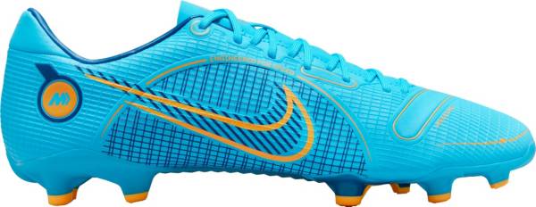 ナイキ メンズ マーキュリアル ヴェイパー14 サッカー スパイク Nike Mercurial Vapor 14 Academy FG Soccer Cleats - Blue/Orange