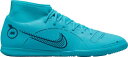 iCL Y }[LA X[p[tC8 TbJ[ ChAV[Y Nike Mercurial Superfly 8 Club Indoor Soccer Shoes - Blue/Orange