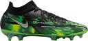 ナイキ メンズ ファントム GT2 サッカー スパイク Nike Phantom GT2 Elite Dynamic Fit Shock Wave FG Soccer Cleats - Black/Green