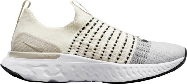 ナイキ メンズ リアクト ファントムラン フライニット2 ランニングシューズ Nike Men's React Phantom Run Flyknit 2 Running Shoes - Black/Bone
