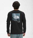 m[XtFCX Y TVc  T The North Face Men's Long Sleeve Logo Play Tee - TNF Black/TNF Black