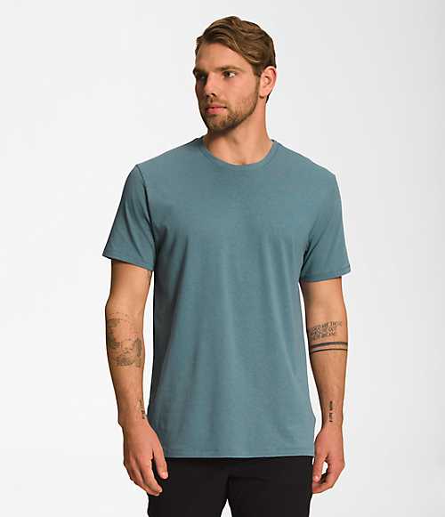 ノースフェイス メンズ Tシャツ The North Face Men’s Terrain Short Sleeve Tee - Goblin Blue