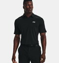 A_[A[}[ Y |Vc Men's UA Iso-Chill Polo - Black/Halo Gray