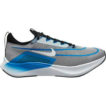 ナイキ メンズ ランニングシューズ Nike Zoom Fly 4 - Wolf Gray/White/Photo Blue