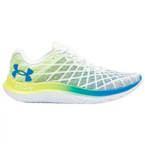 A_[A[}[ Y jOV[Y Under Armour Flow Velociti Wind 2 - White/Yellow/Blue