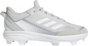 AfB_X Y 싅 XpCN adidas Men's Icon 7 TPU Baseball Cleats - Grey/White