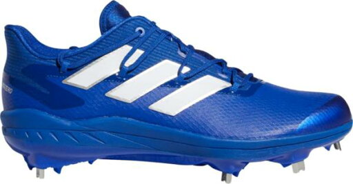 アディダス メンズ 野球 スパイク adidas Men's adizero Afterburner 8 Metal Baseball Cleats - Blue/White アディダス メンズ 野球 スパイク adidas Men's adizero Afterburner 8 Metal Baseball Cleats - Blue/White