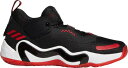 AfB_X Y CV[3 obV adidas D.O.N Issue #3 Basketball Shoes - Black/Red/White