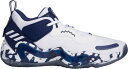 アディダス メンズ イシュー3 バッシュ adidas D.O.N Issue 3 Basketball Shoes - White/Navy/White