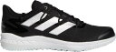 アディダス メンズ 野球 トレーニングシューズ adidas Men 039 s adizero Afterburner 8 Turf Baseball Shoes - Black/Silver