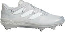 AfB_X Y 싅 XpCN adidas Men's adizero Afterburner 8 Metal Baseball Cleats - Grey/White