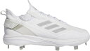 AfB_X Y 싅 XpCN adidas Men's Icon 7 Boost Metal Baseball Cleats - White/Silver