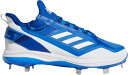 AfB_X Y 싅 XpCN adidas Men's Icon 7 Boost Metal Baseball Cleats - Blue/White