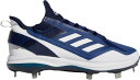 AfB_X Y 싅 XpCN adidas Men's Icon 7 Boost Metal Baseball Cleats - Navy/White