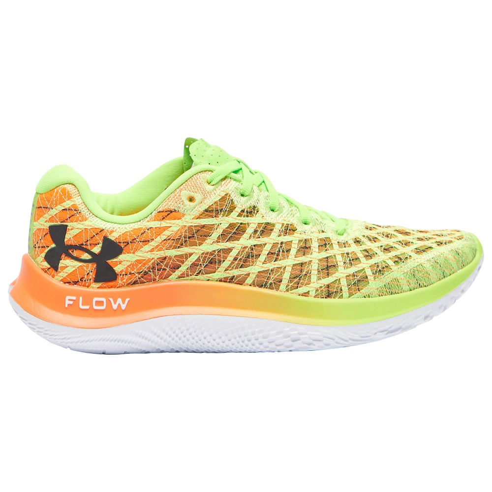 アンダーアーマー メンズ ランニングシューズ Under Armour Flow Velociti Wind 2 - Green/Orange