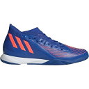 アディダス メンズ サッカー インドアシューズ adidas Predator Edge.3 IN - Hi-Res Blue/Turbo/Hi-Res Blu...