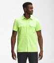 m[XtFCX Y JWAVc The North Face Menfs Sniktau Short-Sleeve Sun Shirt - Sharp Green