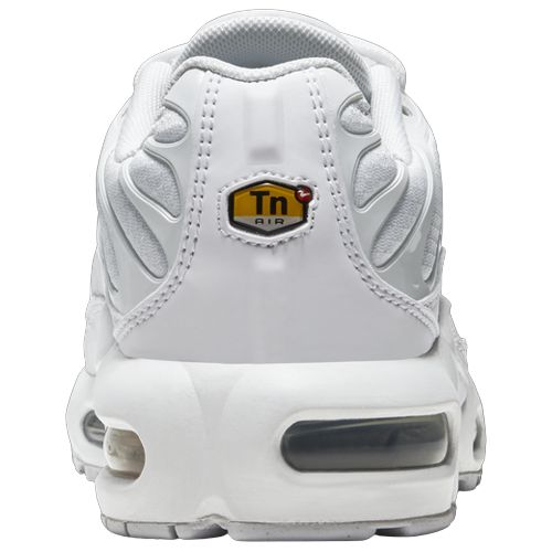 ナイキ キッズ スニーカー Nike Air Max Plus GS - White/White/Metallic Silver