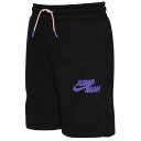 ジョーダン キッズ バスパン ハーフパンツ Jordan Jumpman x Nike FT Shorts - Black