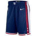 iCL Y n[tpc oXp Nike NBA Swingman Shorts 21 - Blue/White/Red