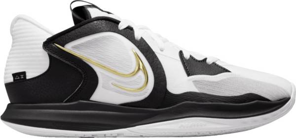 ナイキ メンズ バッシュ Nike Kyrie Low 5 Basketball Shoes - White/Gold/Black