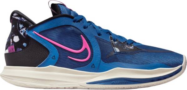 ナイキ メンズ バッシュ Nike Kyrie Low 5 Basketball Shoes - Dark Blue/Pink/Black