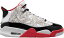 ジョーダン キッズ バッシュ Jordan Kids' Grade School Dub Zero Basketball Shoes - White/Red/Black