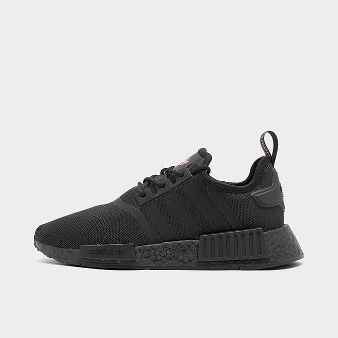 アディダス レディース スニーカー Women's Adidas Originals Nmd R1 Casual Shoes - Black/Black/Sol...