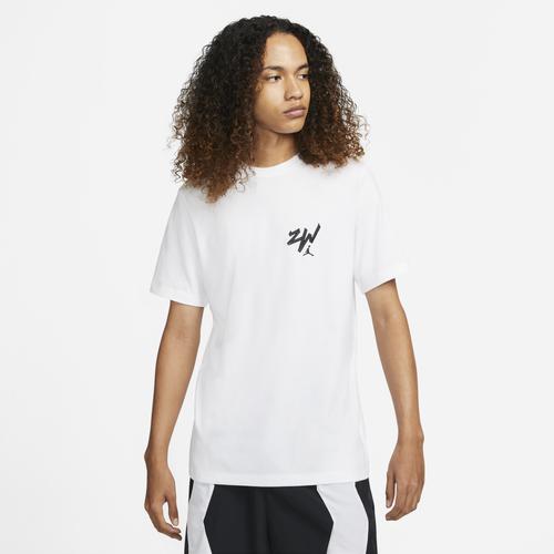 Rakuten - ジョーダン メンズ Tシャツ 半袖 Jordan Zion Short Sleeved T-Shirt - White/Black
